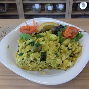 Vegan Tofu à Brás at Despensa d'Aroma in Sintra