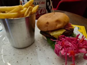 Jalapeno Oumph Burger at O'Learys - Centralplan in Stockholm