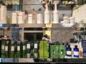 Products at NZ Hair Salon in Taipei