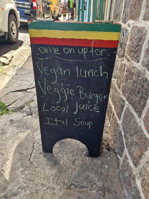 Outdoor at StarLine Ital Kitchen in Roseau
