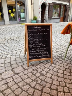 Daily menu at April in Feldkirch