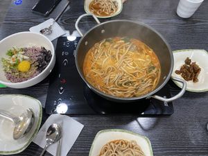 도토리 칼국수 at Dotori Kalguksu in Seoul