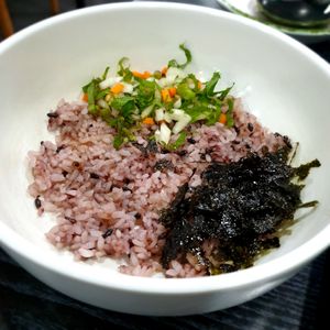 this is for after finish all noodles in soup at Dotori Kalguksu in Seoul