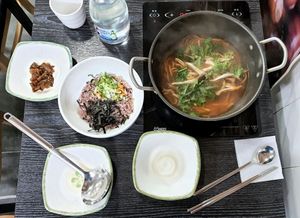 Dotori Kalguksu - single serving size at Dotori Kalguksu in Seoul