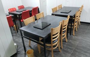 interior of location - seating area 2 at Dotori Kalguksu in Seoul