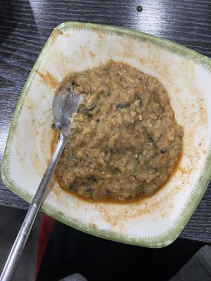 The rice dish   at Dotori Kalguksu in Seoul