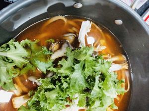 Vegan kalguksu   at Dotori Kalguksu in Seoul