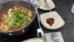   at Dotori Kalguksu in Seoul