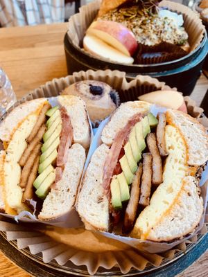 Tofu vegan sanwich   at UT47 Manhattan in New York City