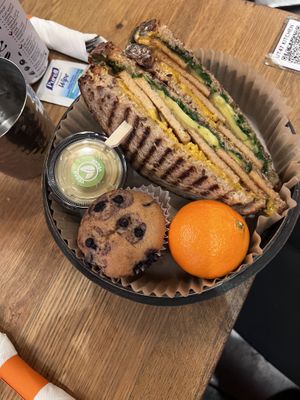 Vegan bacon with lt  at UT47 Manhattan in New York City