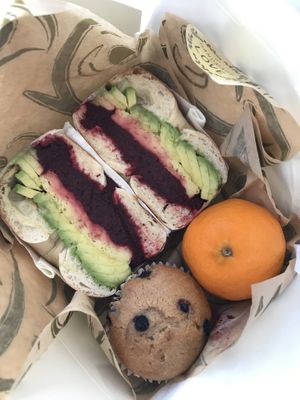 #17 Avocado, beet hummus and vegan egg #Veganuary at UT47 Manhattan in New York City