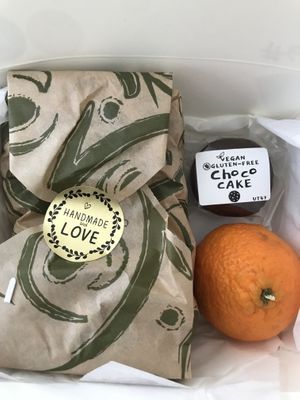 Including it’s own gluten free vegan treat!! #Veganuary at UT47 Manhattan in New York City