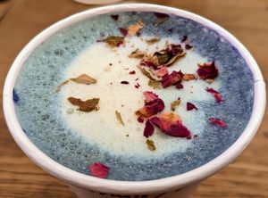 Latte at UT47 Manhattan in New York City