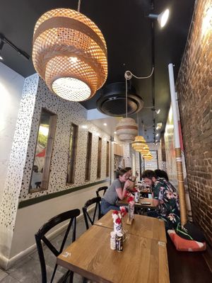  Interior restaurant seating  at UT47 Manhattan in New York City