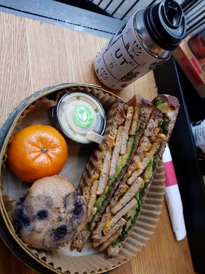 Tofu sandwich and more at UT47 Manhattan in New York City