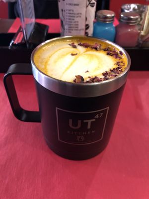 Coconut Milk Turmeric Latte  at UT47 Manhattan in New York City