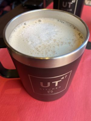 Chai latte  at UT47 Manhattan in New York City