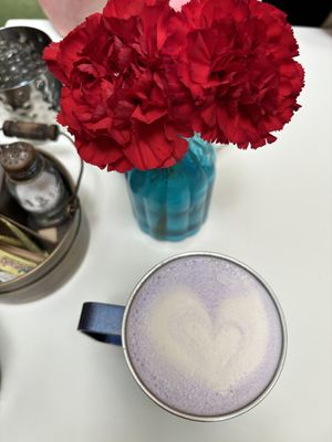 Delicious latte  at UT47 Manhattan in New York City