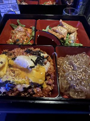 Vegan kimchi rice boxx  at UT47 Manhattan in New York City