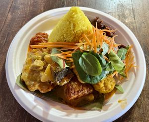 Vegan Meal  at Indo Tempeh House in Christchurch