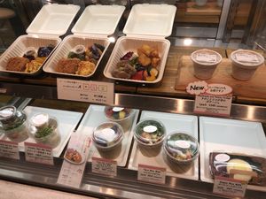 Many option at Peace Cafe - Shibuya Scramble Square in Tokyo