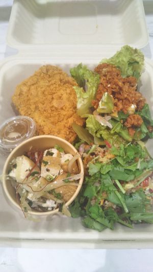 Assort plate 4 at Peace Cafe - Shibuya Scramble Square in Tokyo