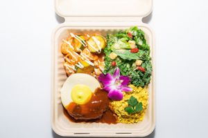 Assorted plate at Peace Cafe - Shibuya Scramble Square in Tokyo