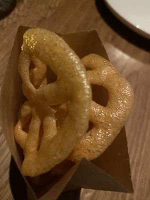 Chips of some sort at Flores in Corte Madera