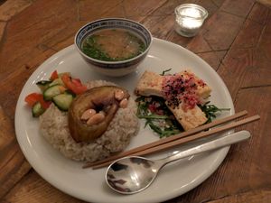 Daily menu, 15€ at O-slow in Berlin