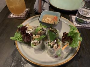 Summer Roll Starter at La Gom Kitchen in Phu Quoc