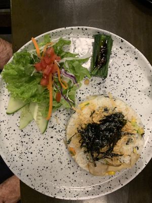 Seaweed fried rice  at La Gom Kitchen in Phu Quoc