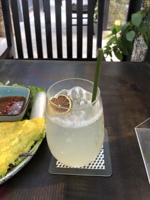 Fresh lemon juice  at La Gom Kitchen in Phu Quoc
