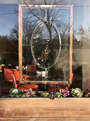 outside looking in at Lula Cafe in Chicago