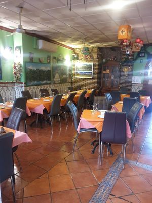 Inside at Namaste Nepalese and Indian in Nerja