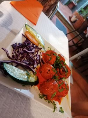 Champiñones picantes at Namaste Nepalese and Indian in Nerja