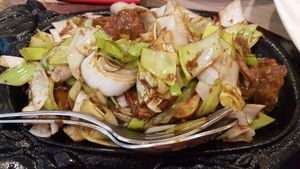 Favorite dish : seitán duck with leeks at Chun in Madrid