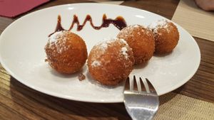 Sweet potato croquettes at Chun in Madrid