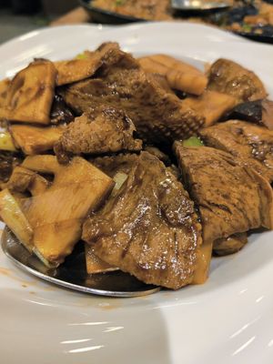 Duck seitan at Chun in Madrid