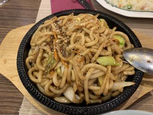 Fideos udon veganos ( diles que te quiten el huevo)  at Chun in Madrid