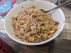 Arroz vegano at Chun in Madrid