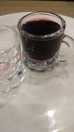 Chupito de mora! 😍 at Chun in Madrid