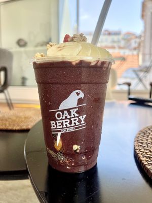 Vegan açaí  at Oakberry in Lisbon