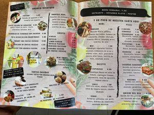 Menú  at Las Delicias de Emma in Tenerife