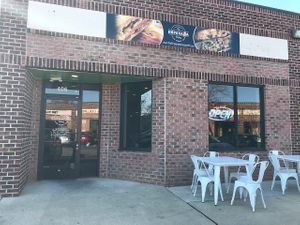 The Empanada Factory Wake Forest store front at The Empanada Factory in Wake Forest