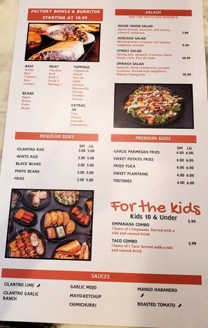  at The Empanada Factory in Wake Forest