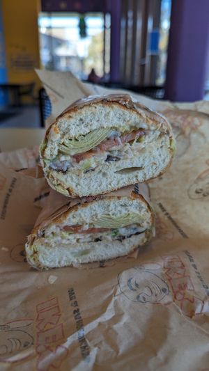 Sometimes I'm a vegetarian at Ike's in Houston