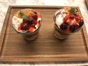 Botanical Parfait ボタニカルパフェ  at Upgrade Plant Based Kitchen in Osaka