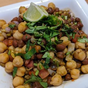 Chana Chaat at Neehee's in Hanover Park