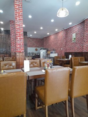 Inside at Vegan Heaven in Da Lat