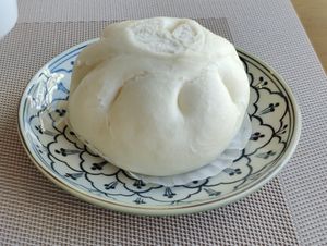 Vietnamese dumpling at Vegan Heaven in Da Lat